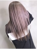 クリーミーピンク春カラーハイライトカラーことりベージュ