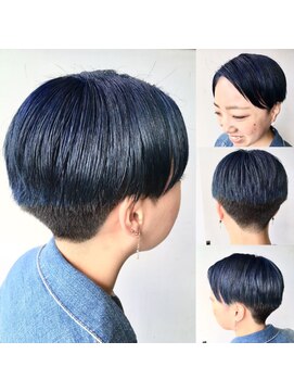 ディーリンク 南橋本店(HAIR MAKE DLINK) レディースツーブロック刈上げ