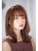 【shellbear 銀座】大人カジュアル外ハネミディアム
