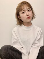 モロコ 神保町 九段下店(moloco)&nbsp;20代30代40代ハイトーン外国人風パーマボブ【神保町/九段下】