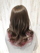 ゼルレーヴ(ZELE reve)&nbsp;さり気ないインナーカラー