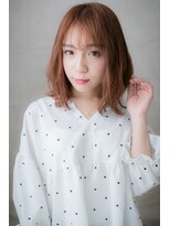 カバーヘア ブリス 戸田公園西口店(COVER HAIR bliss)&nbsp;チェリーブラウンニュアンスくびれヘア302Z戸田公園10代20代30代