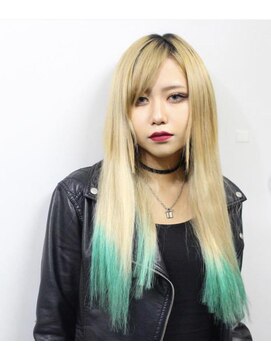 エデン ミュージアム(EDeN MUSEUM) #プルエクステ#エクステ付いたままカラー