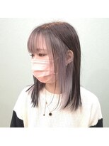 リリス(l'iris)&nbsp;大人かわいい☆ナチュラルモードインナーカラーぷつっとカット