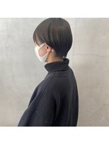 ミント(mint)&nbsp;【 ショートにも！！重たく見えないオリーブグレー◎ 】