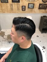 ルドローブラントオオサカ(LUDLOW BLUNT Osaka)&nbsp;【LUDLOW BLUNT】藤原貴徳 七三分け サイドパートフェードカット