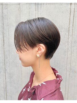 レンジシ オモテサンドウ(RENJISHI omotesando) シースルー　前髪なしショート【高田百唯】