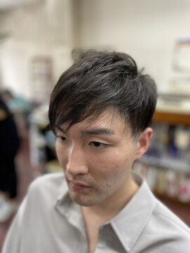 理容 鮎川 2ブロックショートカット