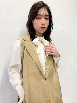 アリスバイアフロート 自由が丘(ALICe by AFLOAT) 〇トレンドクアンクヘア くびれミディ ダークブラウン