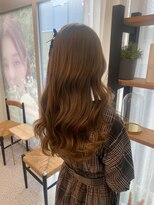 ジーナ 船橋(Zina)&nbsp;大人かわいい20代30代40代小顔ショコラベージュ１Zina船橋