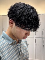 ルースト 渋谷店(ROOST)&nbsp;4連波巻きパーマ