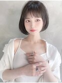 《豊中岡町》小顔見せ耳掛けボブ
