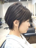 トト 船橋店(toto.)&nbsp;黒髪/グレーベージュ/レイヤーロング/前髪パーマ[西船橋/津田沼]