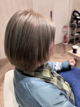 カシータ ヘア リゾート イオンモール熱田店(Casita hair resort) ケアブリーチ×グレージュ×カーキ×外国人風×ハイトーン