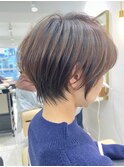 ひし形ショート/前下がりショート/絶壁解消30代/40代【橋本】