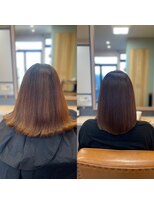 ナチュラル 古川店(Natural)&nbsp;古川　大崎市　縮毛矯正　髪質改善　トリートメント　艶髪カラー