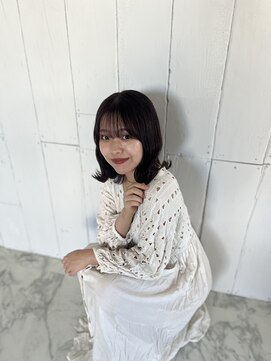 クレア(CREA) オンブレグレージュオリーブベージュくびれミディ大人美人