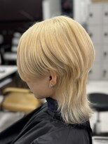 プライズ 表参道原宿店(prize)&nbsp;マッシュウルフブロンドカラーボーイッシュメンズライク