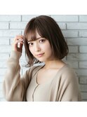 ボブってこれだよねって思わせるスタイルかと