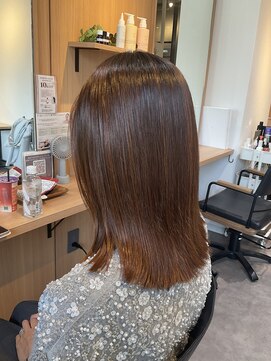 コク(koku) 髪質改善ストレート×ミディアムボブ