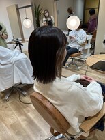 ヘアポケット スタイル店(HAIR POCKET) インナー×ぱつっとボブ