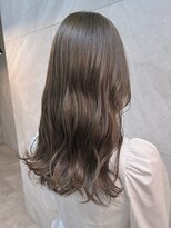 ドゥマン(Demain)&nbsp;小顔前髪メルティカラーフェミニンロング似合わせカットツヤ髪