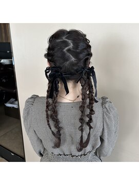 アマトウキョウ アユンチェ(AMA TOKYO×AYUNCHE) イベントヘアアレンジ