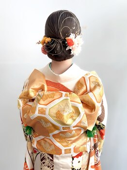 ヘアー クリエーション ヴィタリテ(HAIR CREATION Vitalite')の写真/【成人式/結婚式はプロの着付けを☆】経験豊富なスタッフが崩れにくい・ラクチン・可愛い！を叶えます♪