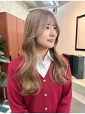 イメチェン/ホワイトブロンド/外ハネボブ/美髪/栄/矢場町c47