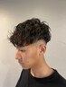【学生men's人気BEST１】 カット&炭酸シャンプー&眉カット