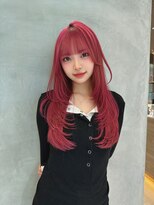 ロンド ジュルード 名古屋(Lond jeloud)&nbsp;ブリーチしてても可愛い韓国レイヤーカット