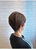 ふんわりS字ショート