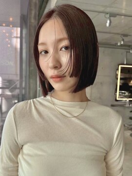 スクリーンギンザメゾン 銀座(SCREEN GINZA MAISON.) 黒髪カタログ/クラゲヘアー/オリーブグレー/銀座