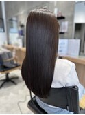 清楚系うる艶ブラウン