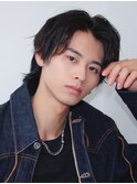 ツイストスパイラルパーマ波巻きスパイラル刈り上げマッシュ