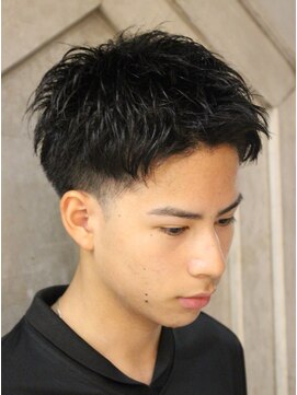 フリークバーバーショップ 河原町三条店(FREAK BARBER SHOP) サーフカール/スパイキーショート/フェザーパーマ/河原町三条K