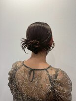 美容室 メザミー MESAMIES ヘアアレンジ*お呼ばれヘア結婚式二次会まとめ髪20代30代