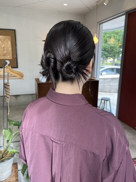 ヘアー バトン(hair vaton) ボブアレンジ