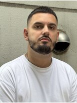 グラッシー(GLASSY)&nbsp;スキンフェード/ツイストピンパーマ/スパイキーベリーショート＃