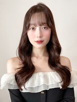 レア 表参道(L'ea)&nbsp;黒髪 クラゲヘアー オリーブグレー 小顔 ココアベージュ