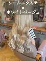 ラグシス ザ ヴィンテージ(LUXIS THE VINTAGE)&nbsp;【シールエクステ】ホワイトベージュ