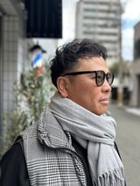 ミキ 中崎(MIKI) アップバング/短髪/パーマ/メンズパーマ/メンズ/