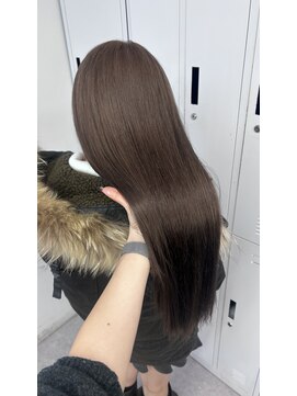 ペレ 渋谷(PELE) ミディアムヘア/暗めカラー/グランマッシュ/渋谷