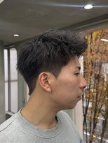 ニコ トウキョウ ロジック(nico TOKYO Logic)&nbsp;刈り上げアップバングスパイキーショートパーマスパイラルパーマ