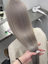 ニューワン バイ ネイバー 立川(Newone by neighbor)&nbsp;ホワイトグレージュ　（ブリーチ/立川/ケアブリーチ）