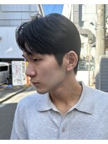 ブラウン(Brown) ニュアンスパーマ/ダウンパーマ/センターパート/藤沢美容院