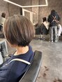 レイグロー バイ ヘッドライト 那珂店(RAYGLOW by HEADLIGHT)&nbsp;水戸からのお客様ストレートヘアにスタイルチェンジ素敵ミセス♪