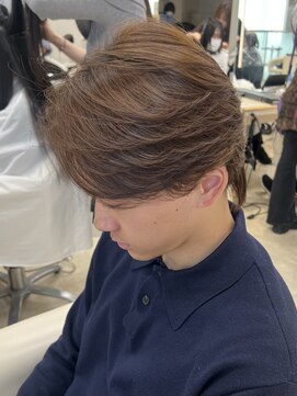 シャルムバイケンジ(Charm.by KENJE) ニュアンスパーマメンズパーマメンズ毛流れパーマフェザーパーマ