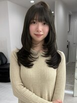 リヴ オオサカ(LIV OSAKA) オリーブグレージュ/ブリーチなし/レイヤーカット