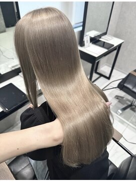 ネクストハラジュク(NEXT HARAJUKU) ブリーチありダブルカラー/髪質改善トリートメント/透明感カラー